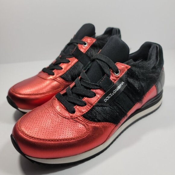 DOLCE & GABBANA Pre- Owned Furr Multicolor Sneakers - Picture 10 of 16